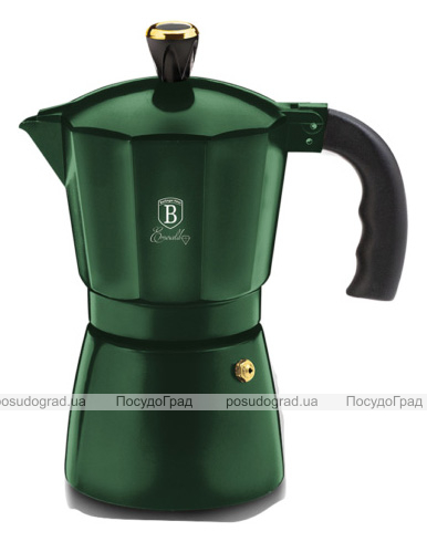 Кавоварка гейзерна Berlinger Haus Emerald Collection на 2 чашки