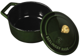 Кастрюлька чугунная Berlinger Haus Emerald Collection Ø12х5.8см с эмалевым покрытием