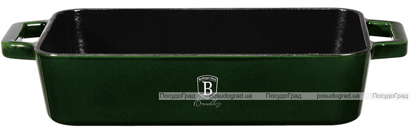 Форма для выпечки Berlinger Haus Emerald Collection 30х20х7см, чугун с эмалевым покрытием