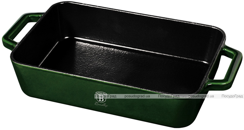 Форма для выпечки Berlinger Haus Emerald Collection 30х20х7см, чугун с эмалевым покрытием