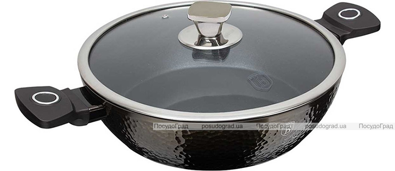 Сотейник Berlinger Haus Primal-Gloss 2.3л Ø24см з титановим покриттям, з кришкою