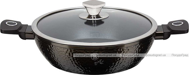 Сотейник Berlinger Haus Primal-Gloss 2.3л Ø24см з титановим покриттям, з кришкою