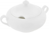 Супник Wilmax Olivia 2800мл с крышкой, фафор