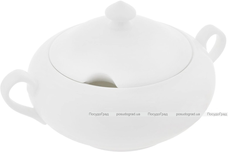 Супник Wilmax Olivia 2800мл с крышкой, фафор
