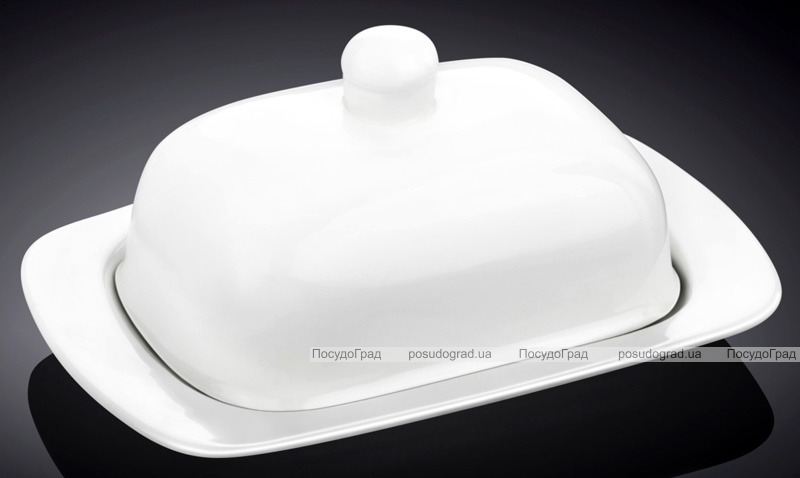 Масленка Wilmax Stella Pro 19х12см, фарфор