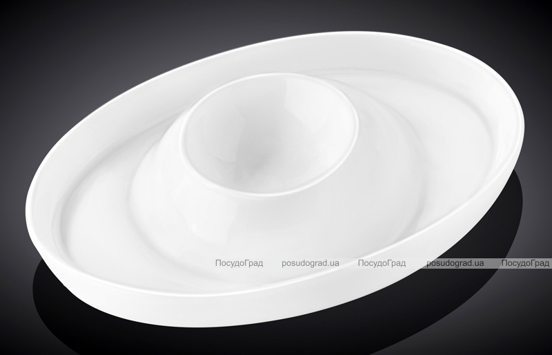 Набор 6 подставок под яйцо Wilmax Stella Porcelain 12.5х9см, фарфор