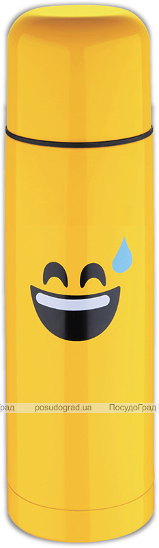 Термос Emoticonworld Happy 750мл, нержавіюча сталь