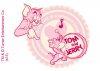 Стакан скляний WB Том і Джеррі Pink-58 180мл