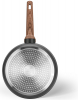 Сковорода глибока Fissman Diamond Grey Ø24см з 5-шаровим антипригарним покриттям, чорний