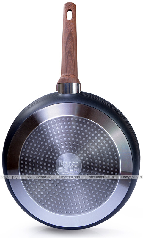 Сковорода Fissman Diamond Grey Ø26см с 5-слойным антипригарным покрытием