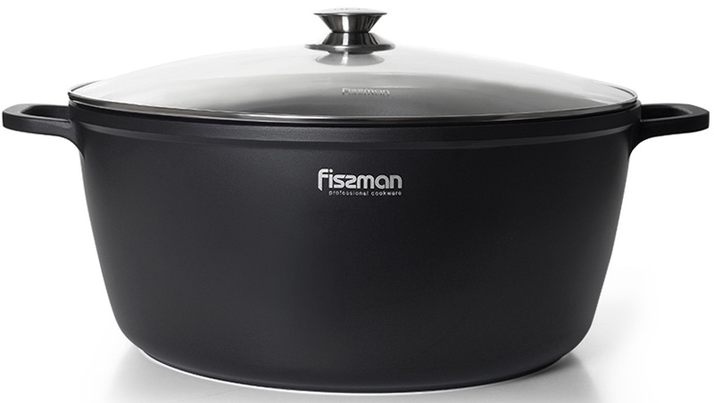 Каструля Fissman Greta 6.5л з антипригарним покриттям BioEcolonPro