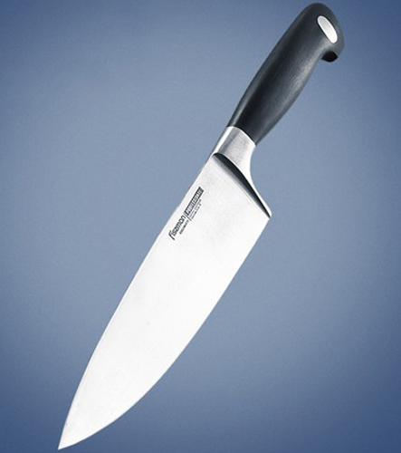 Ніж кухонний Fissman Professional 20см, кухарський, молібден-ванадієва нержавіюча сталь