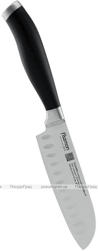 Нож сантоку Fissman Elegance 13см из высоколегированной нержавеющей стали