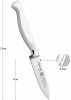 Ніж овочевий Fissman Monogami 9см з нержавіючої сталі