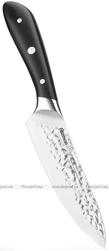 Ніж кухарський Fissman Hattori 15см hammered з нержавіючої сталі