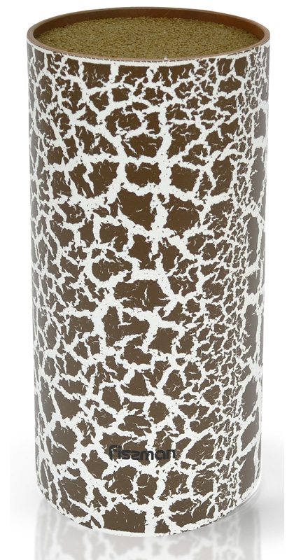 Підставка-колода Fissman Giraffe для кухонних ножів і ножиць Ø11см, висота 22см