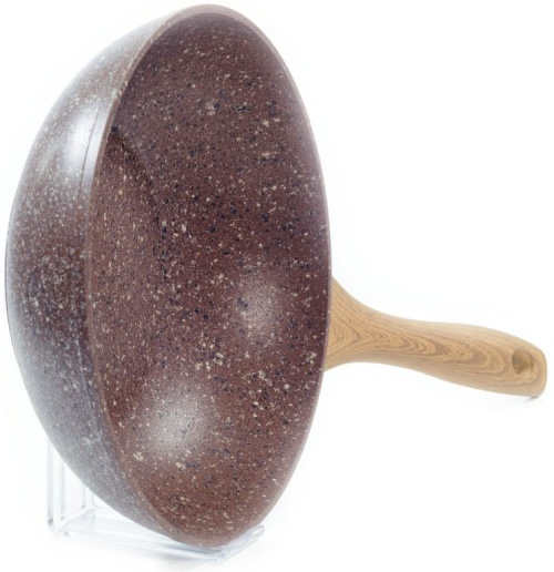 Сковорода-вок Fissman Magic Brown Ø28см з антипригарним покриттям