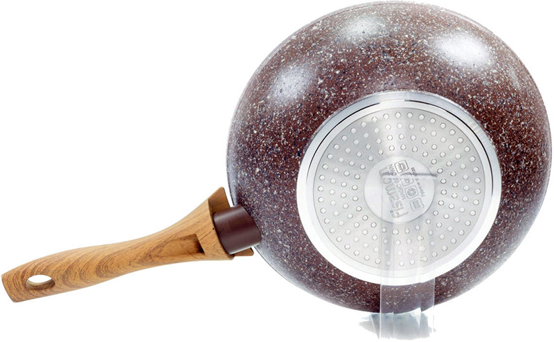 Сковорода-вок Fissman Magic Brown Ø28см з антипригарним покриттям