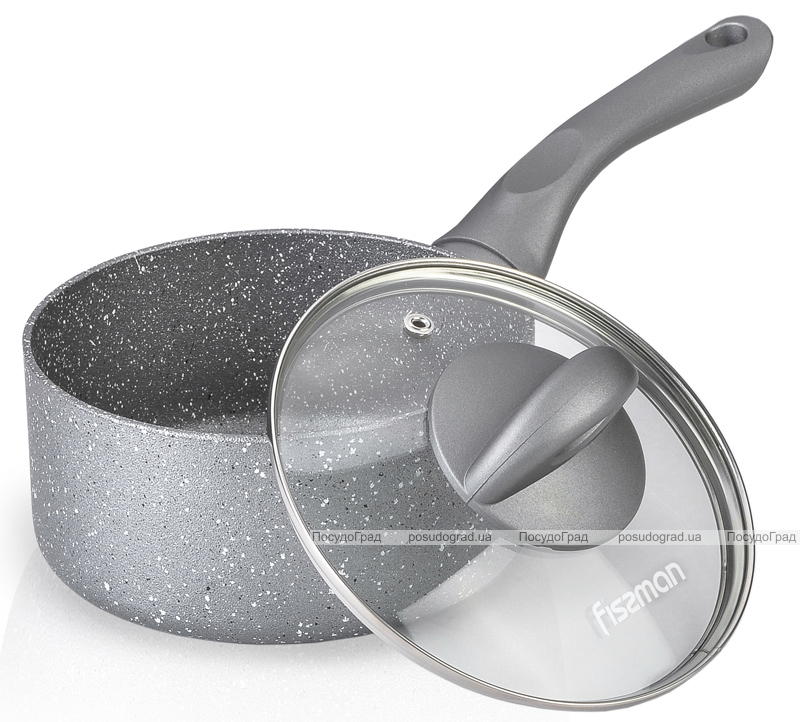 Ківш Fissman MOON STONE 2.2л зі скляною кришкою