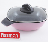 Каструля Fissman DIABLO 2.3л зі скляною кришкою