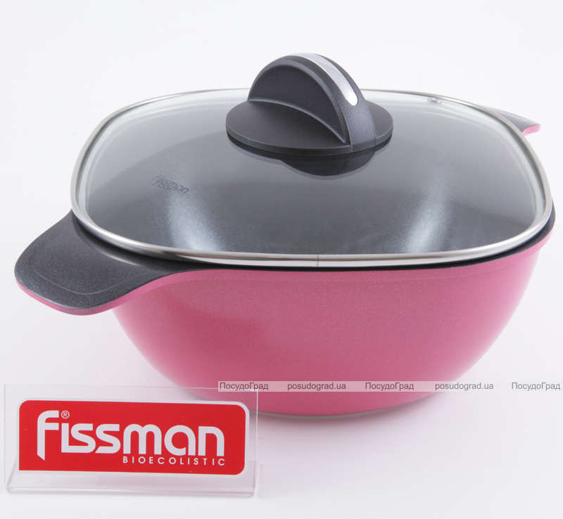Каструля Fissman DIABLO 4л зі скляною кришкою