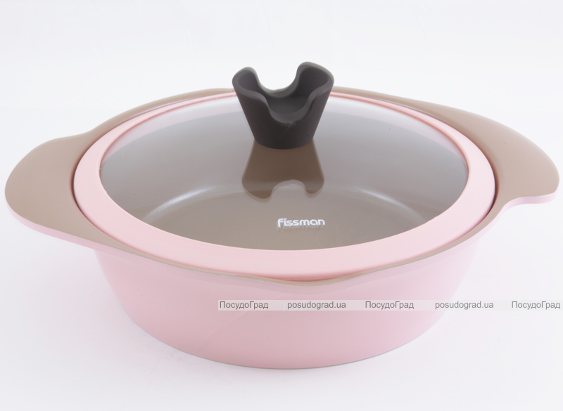 Каструля Fissman AZALEA 2.6л зі скляною кришкою