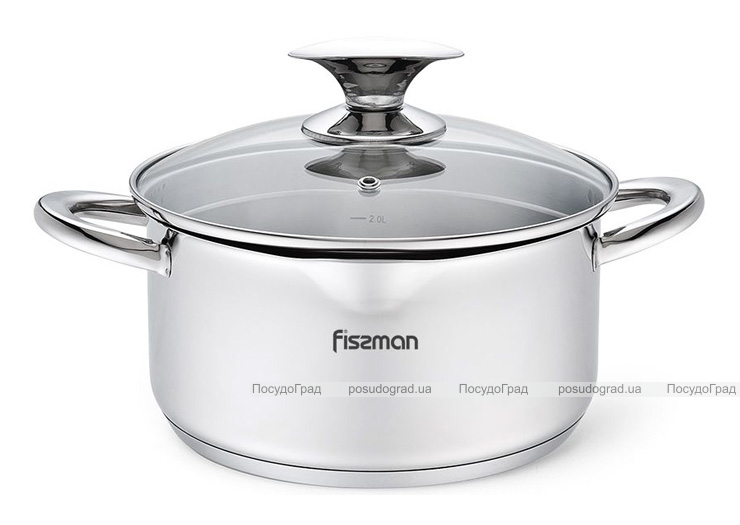 Каструля Fissman Elegance 3.1л з нержавіючої сталі