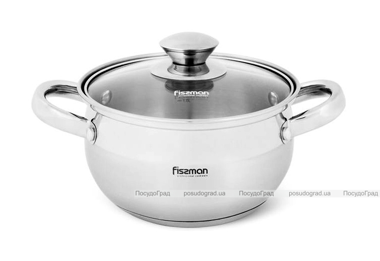 Каструля Fissman Prime 1.3л з нержавіючої сталі