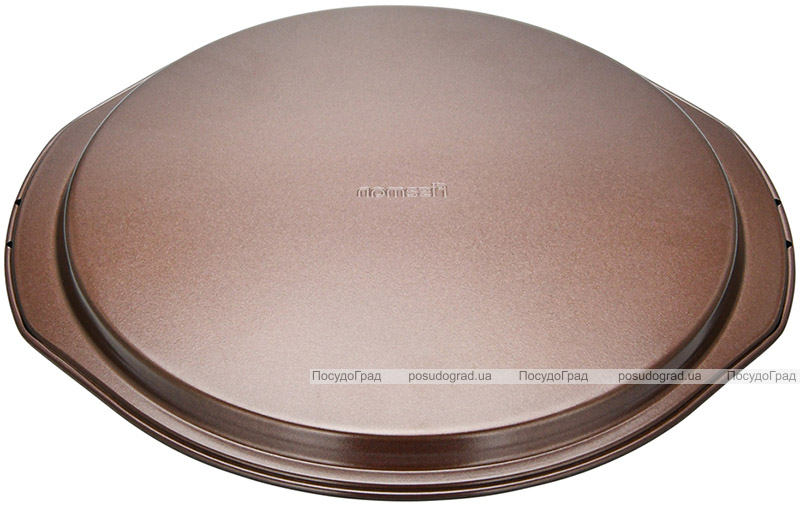 Форма-противень для выпечки пиццы Fissman Chocolate 36x33.5х1.5см с антипригарным покрытием