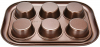 Форма для кексов и маффинов Fissman Chocolate 29.4x21x3.5см, 6 ячеек