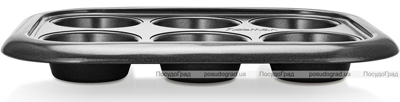 Форма для кексов и маффинов Fissman Gingerbread 29.4x21x3.5см, 6 ячеек