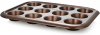 Форма для кексов и маффинов Fissman Chocolate 38x30x3.5см, 12 ячеек
