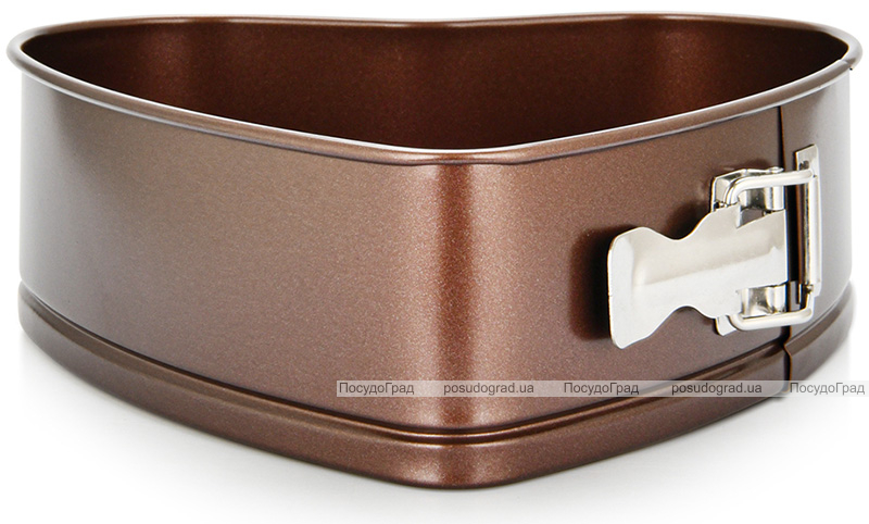 Форма для выпекания Fissman Chocolate 24x24см разъемная Сердце