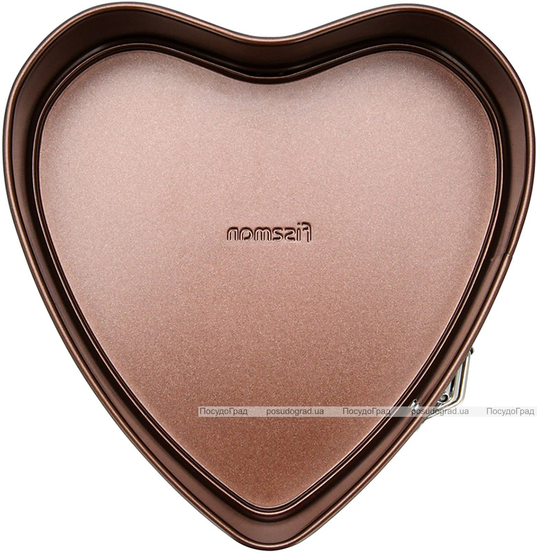 Форма для выпекания Fissman Chocolate 24x24см разъемная Сердце