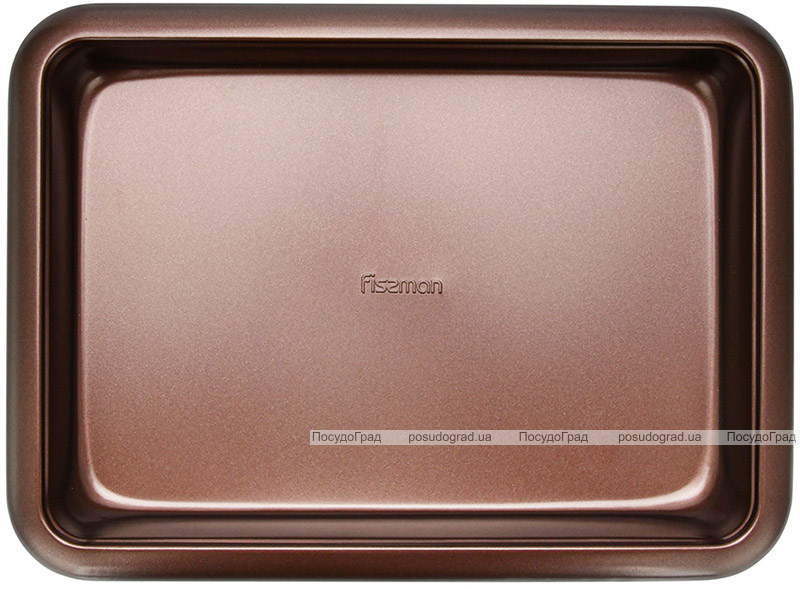 Форма для выпечки Fissman Chocolate 37х27x4.5см с антипригарным покрытием