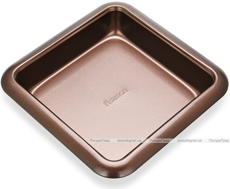 Форма для выпечки Fissman Chocolate 24.5х24.5x5см с антипригарным покрытием