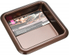 Форма для выпечки Fissman Chocolate 24.5х24.5x5см с антипригарным покрытием