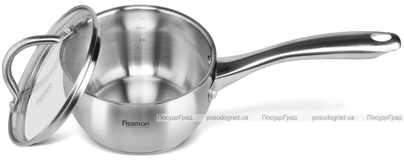 Набор кухонной посуды Fissman Nancy 6 предметов, из нержавеющей стали