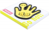 Підставка під гаряче Fissman Yellow Hand 17x15см силіконова