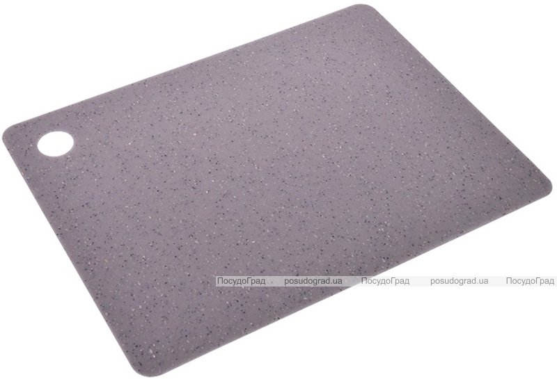 Дошка обробна Fissman Beige Grey 33х24см пластикова гнучка