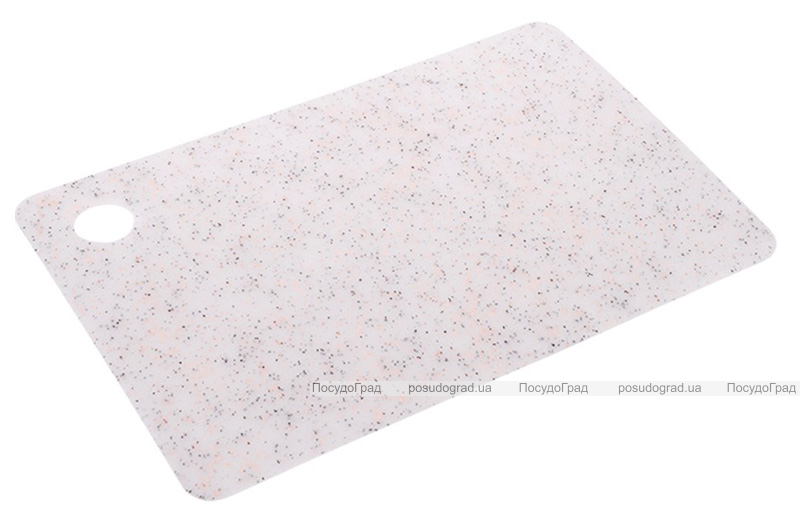 Дошка обробна Fissman Beige Granite 29х19см пластикова гнучка