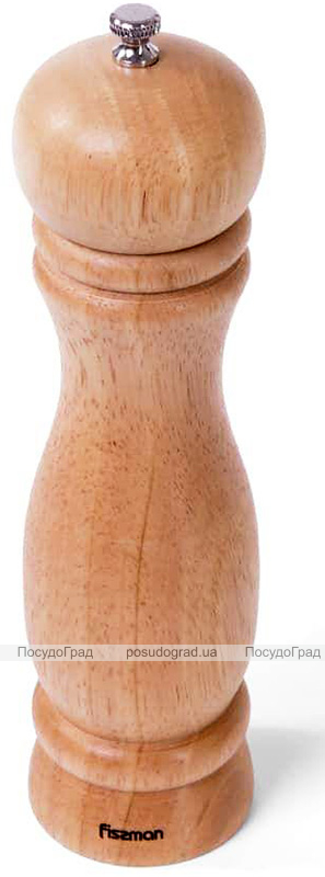 Млин для спецій (перцемолка) Fissman 21.5x5см, дерев'яний корпус