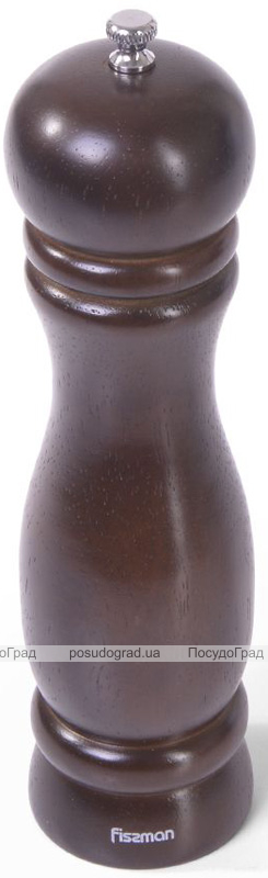 Млин для спецій (перцемолка) Fissman Spice Rossey 21.5х5см, корпус темне дерево