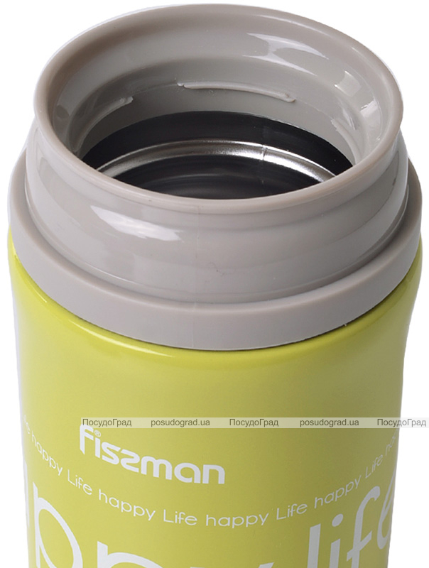 Термос пищевой Fissman Hotfood 450мл из нержавеющей стали, оливковый