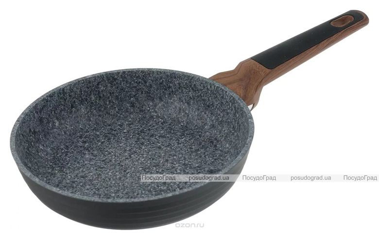 Сковорода Fissman Diamond Grey Ø24см з 5-шаровим антипригарним покриттям