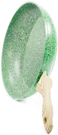 Сковорода Fissman Malachite Ø28см з антипригарним покриттям EcoStone