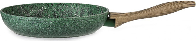 Сковорода Fissman Malachite Ø28см з антипригарним покриттям EcoStone