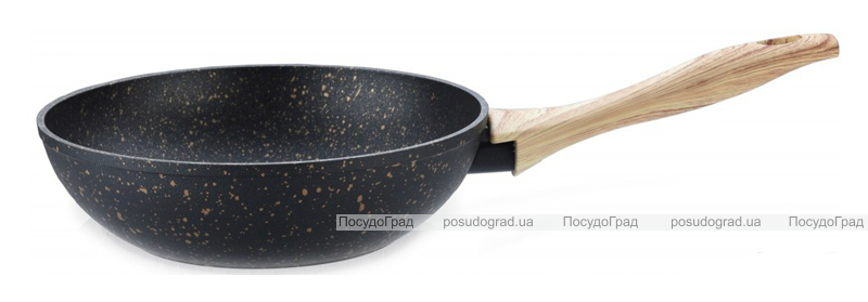 Сковорода-вок Fissman Cosmic Black Ø24см