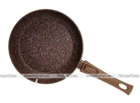 Сковорода Fissman Smoky Stone Ø24см зі знімною ручкою