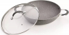 Вок Fissman Iron Stone Ø32х9см зі скляною кришкою